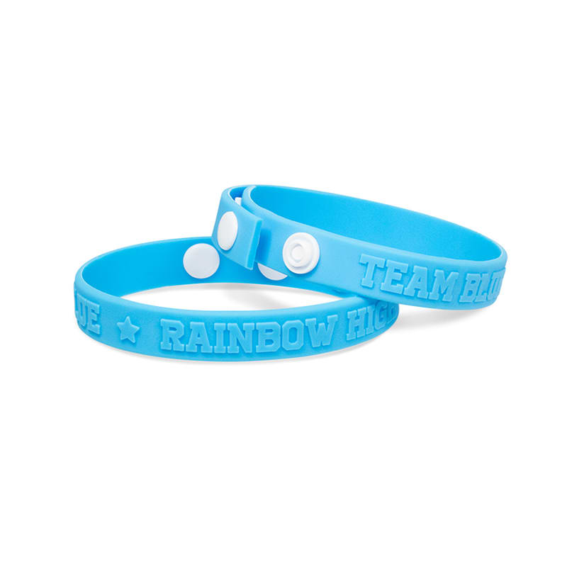 Embossed Silicone Adjustable Wristbands 52