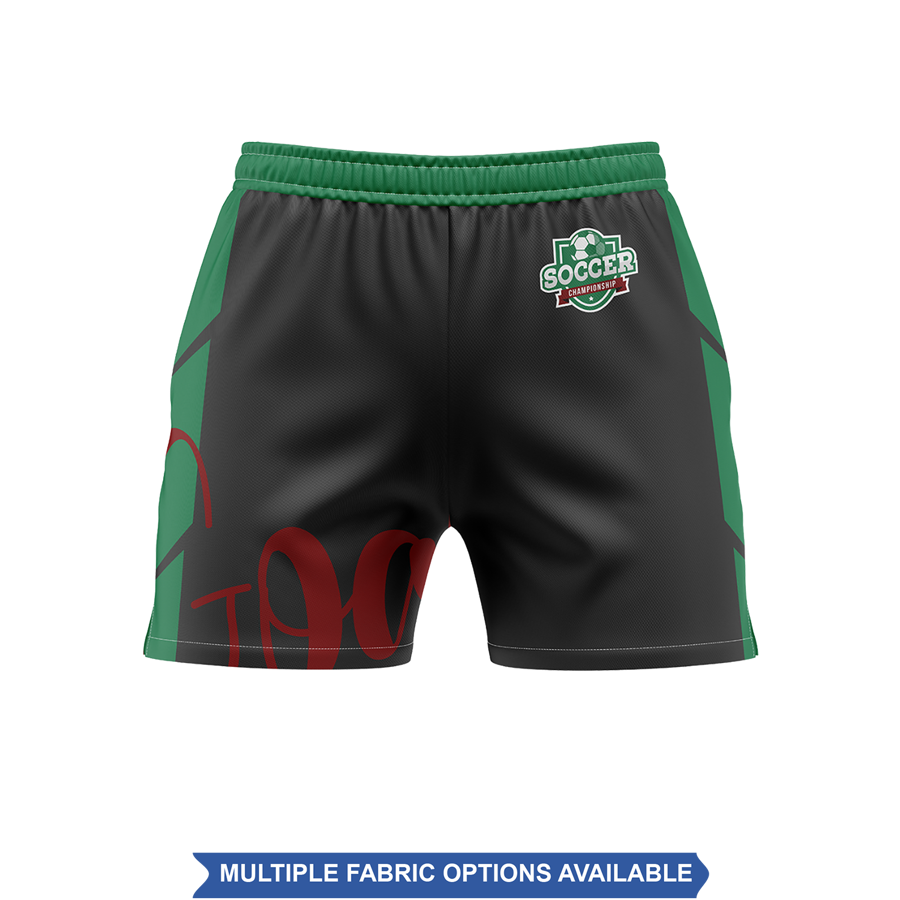 Women's Sublimation Soccer Shorts - Mesh Options 1