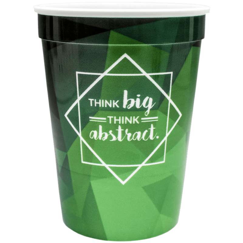 12oz Full Color Wrap Stadium Cups 5