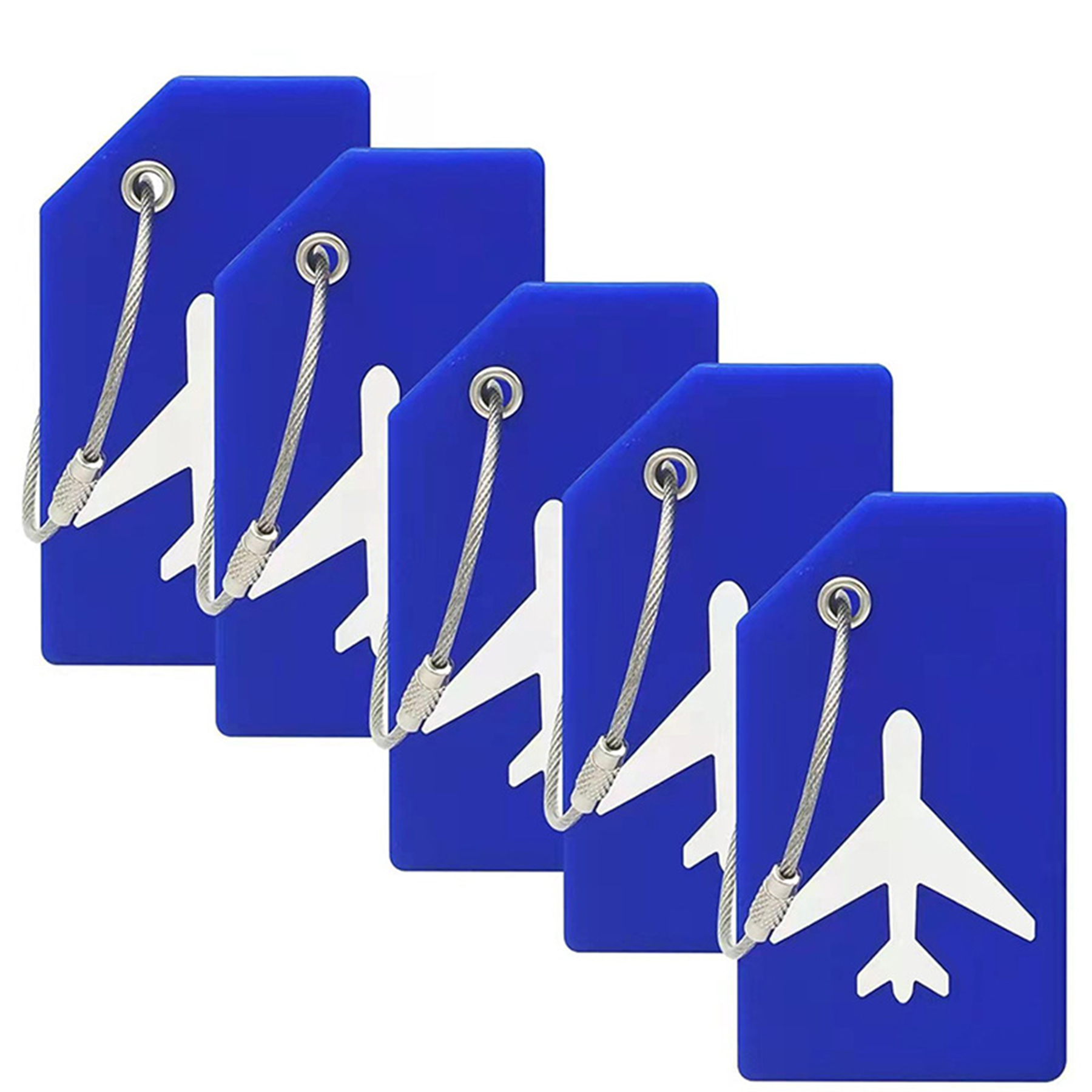 Silicone Airplane Luggage Tag 2