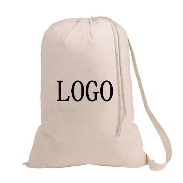 5 oz. Cotton Drawstring Laundry Bag 1