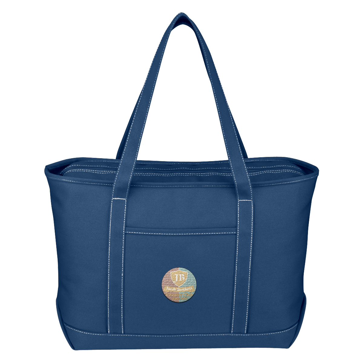 Large Cotton Canvas Yacht Tote Bag 18