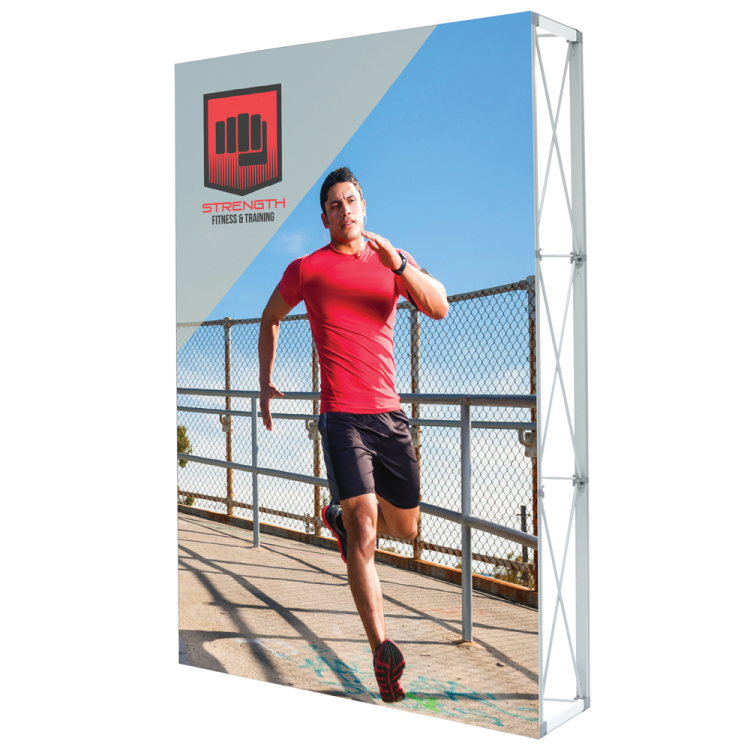 Locus Light Wall Display Non-Backlit 7.5 ft.x5ft./5 ft.x7.5 ft. Single Sided 2