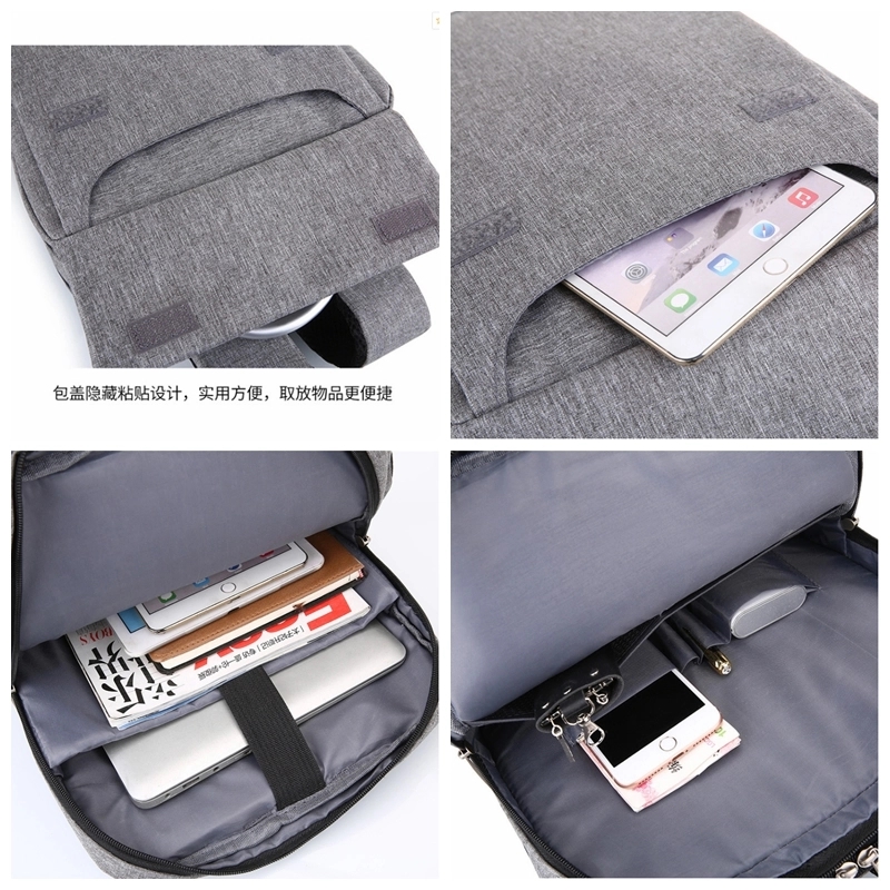 15.6 " Laptop Backpack in aluminum handle  with Usb recharge 12