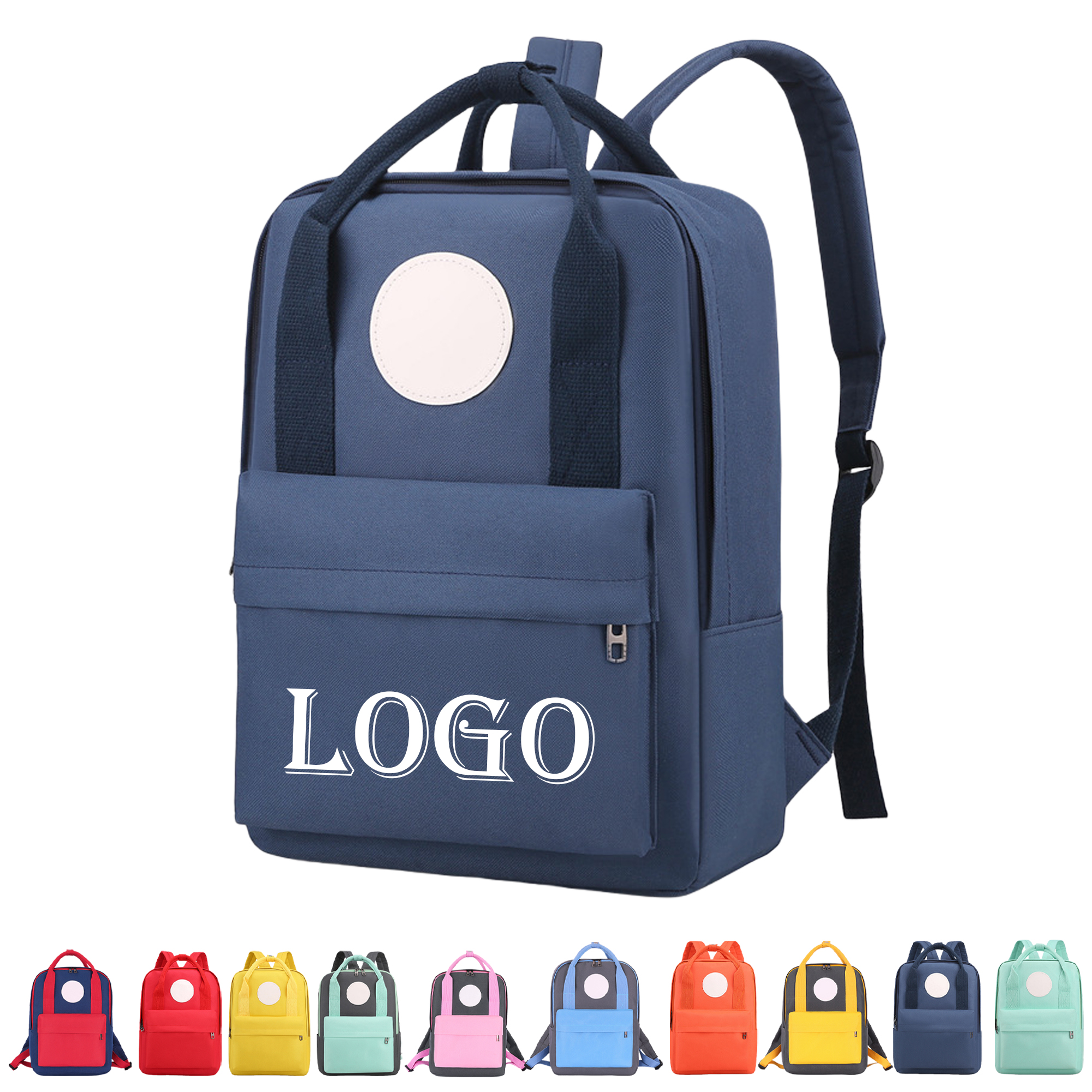 Multicolor Student Backpacks MOQ20 2