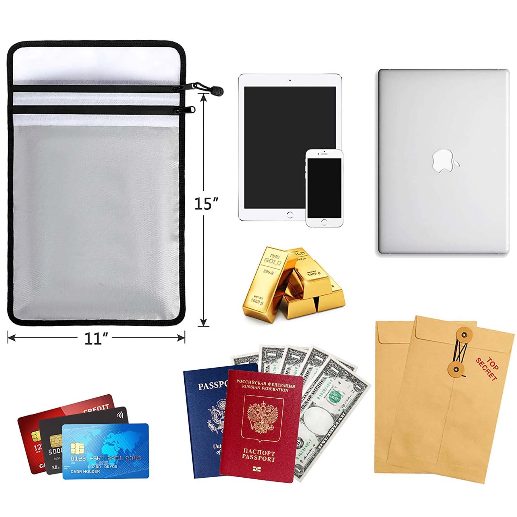 Fireproof Document Bag 2