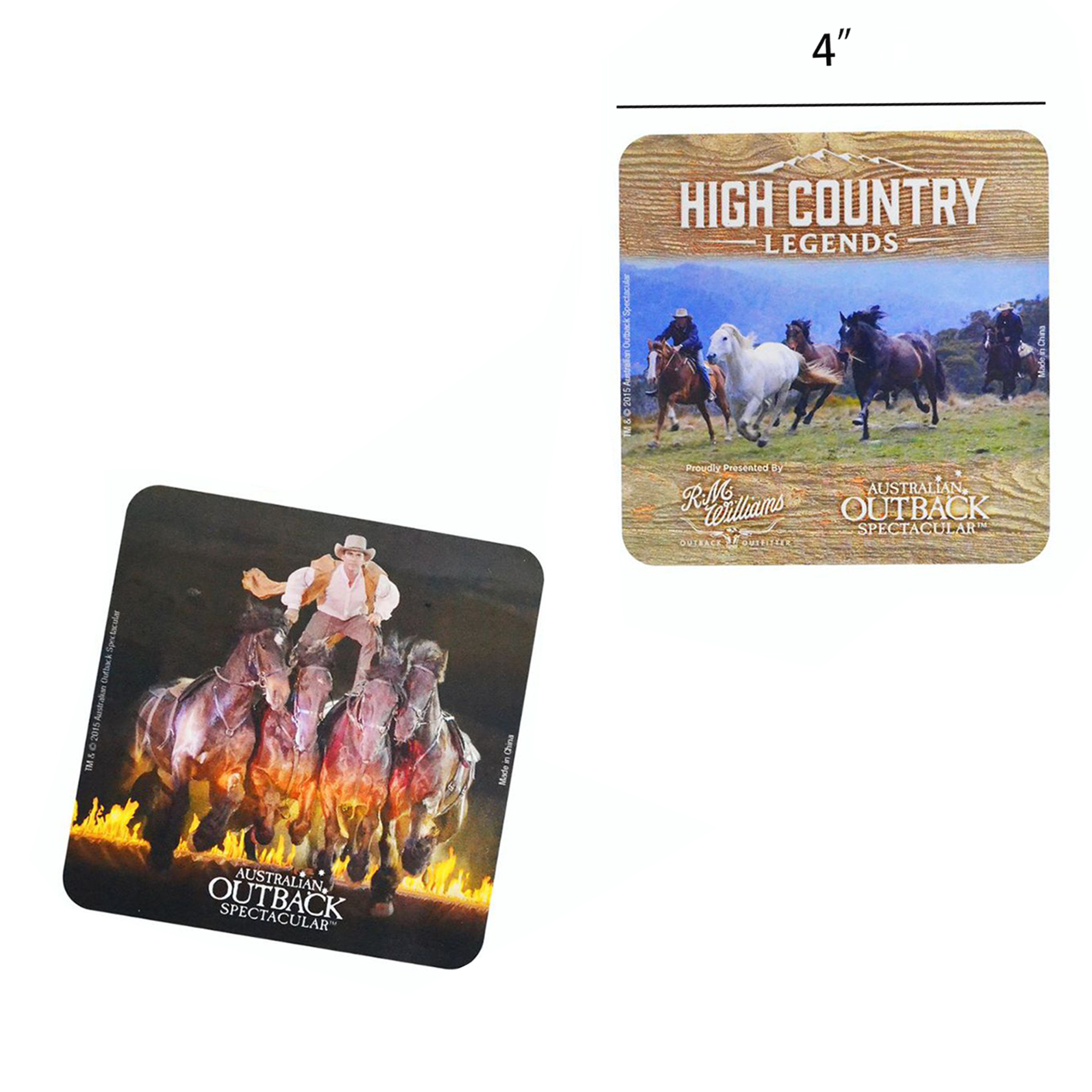 Double-Sided Full Color 4" Paper Coaster 2