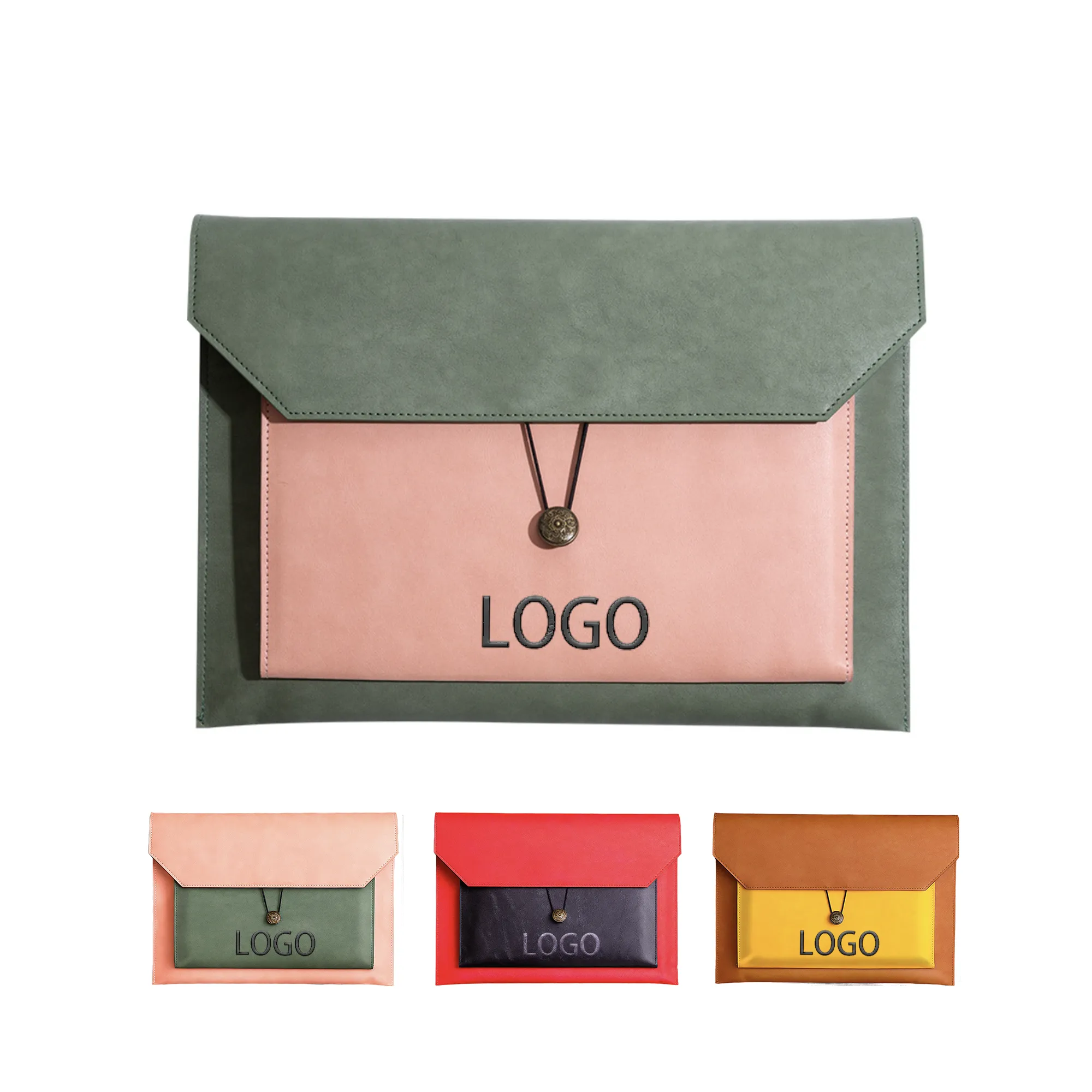 A4 Leather Document Bag 2