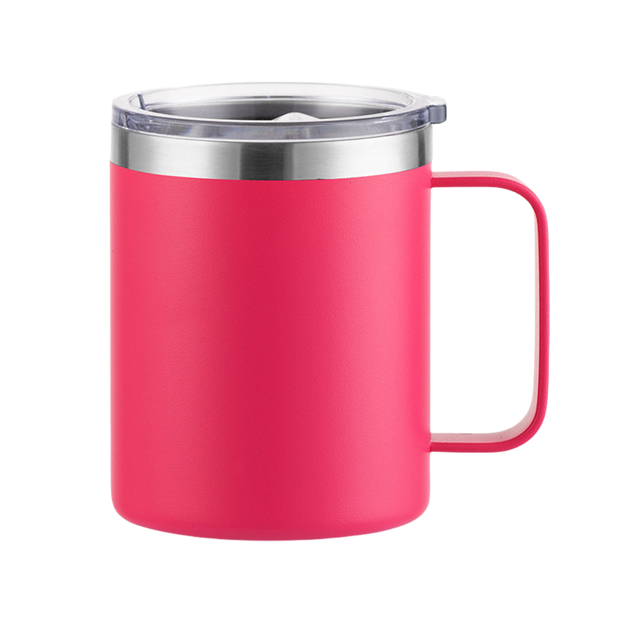 12oz 304 Stainless Steel Double Handle Car Mug with Powder Coated Sublimation Design 6