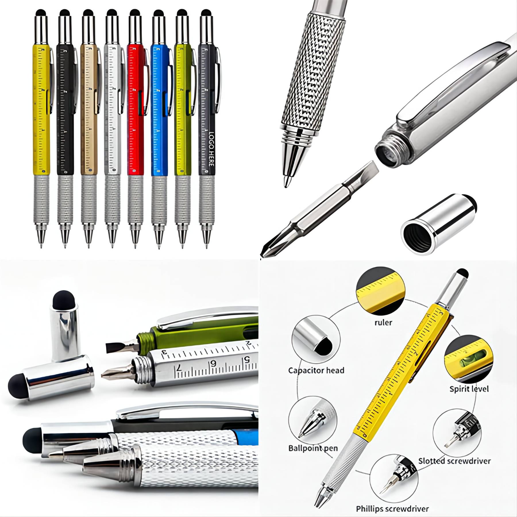 6-in-1 Multi-Tool Tech Pen 2