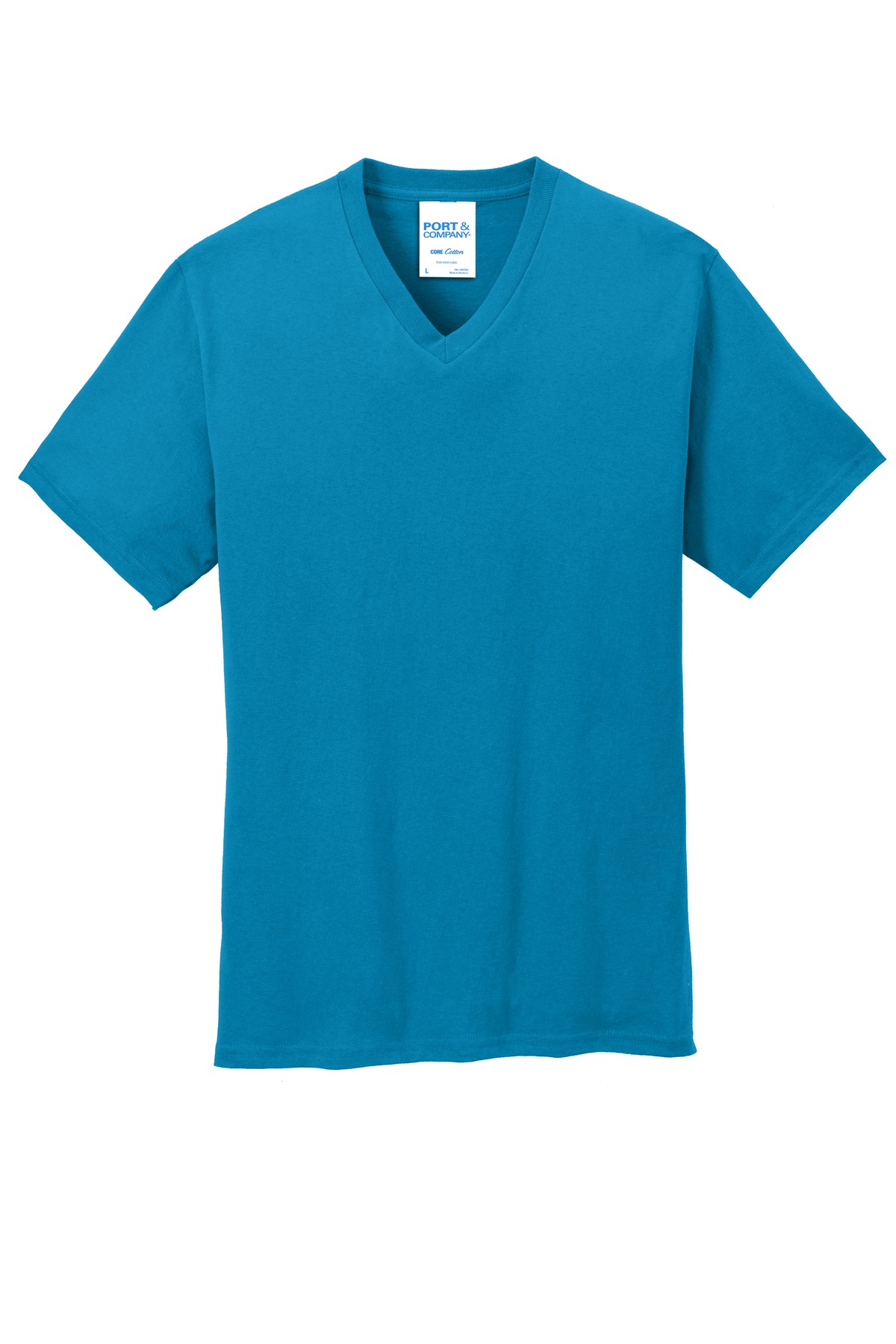 Port & Co Core Cotton V-Neck Tee. PC54V 38