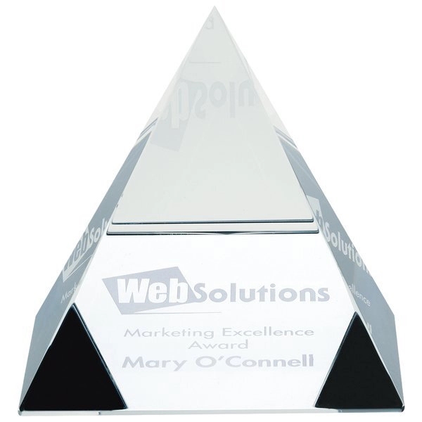 Pyramid Crystal Award 4