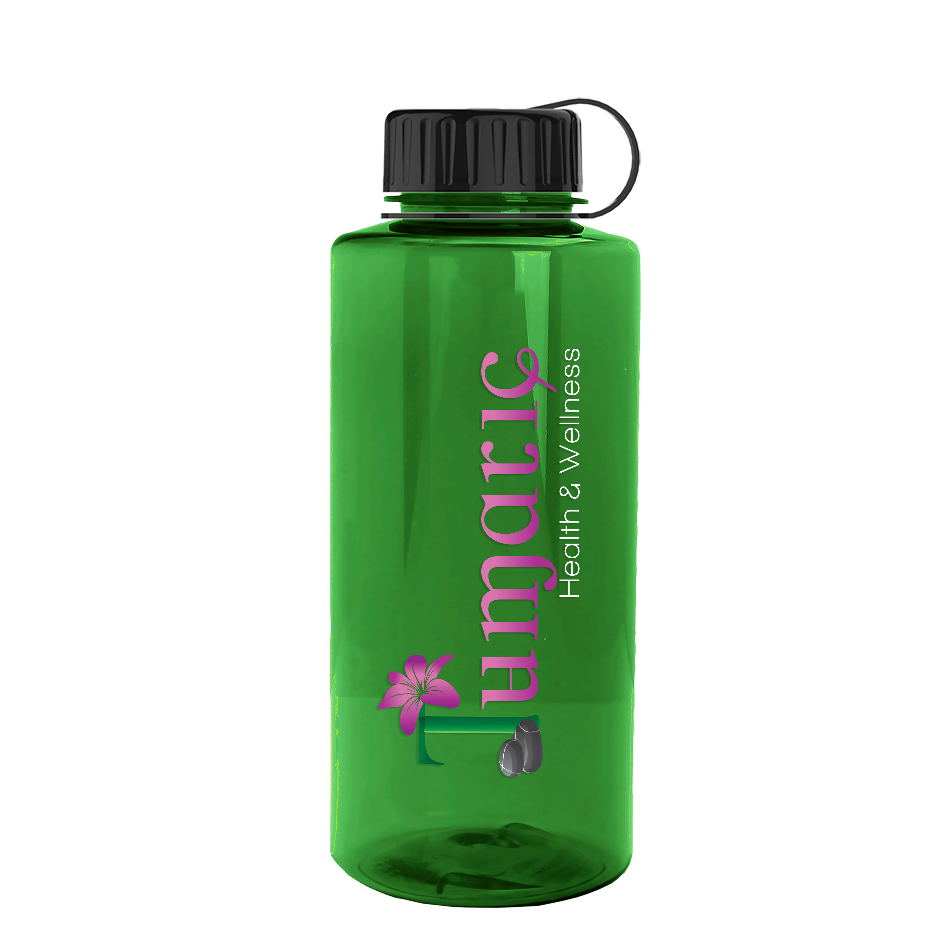 Garyline® Mountaineer Tritan® Bottle with Tethered Lid - 36 oz. 154