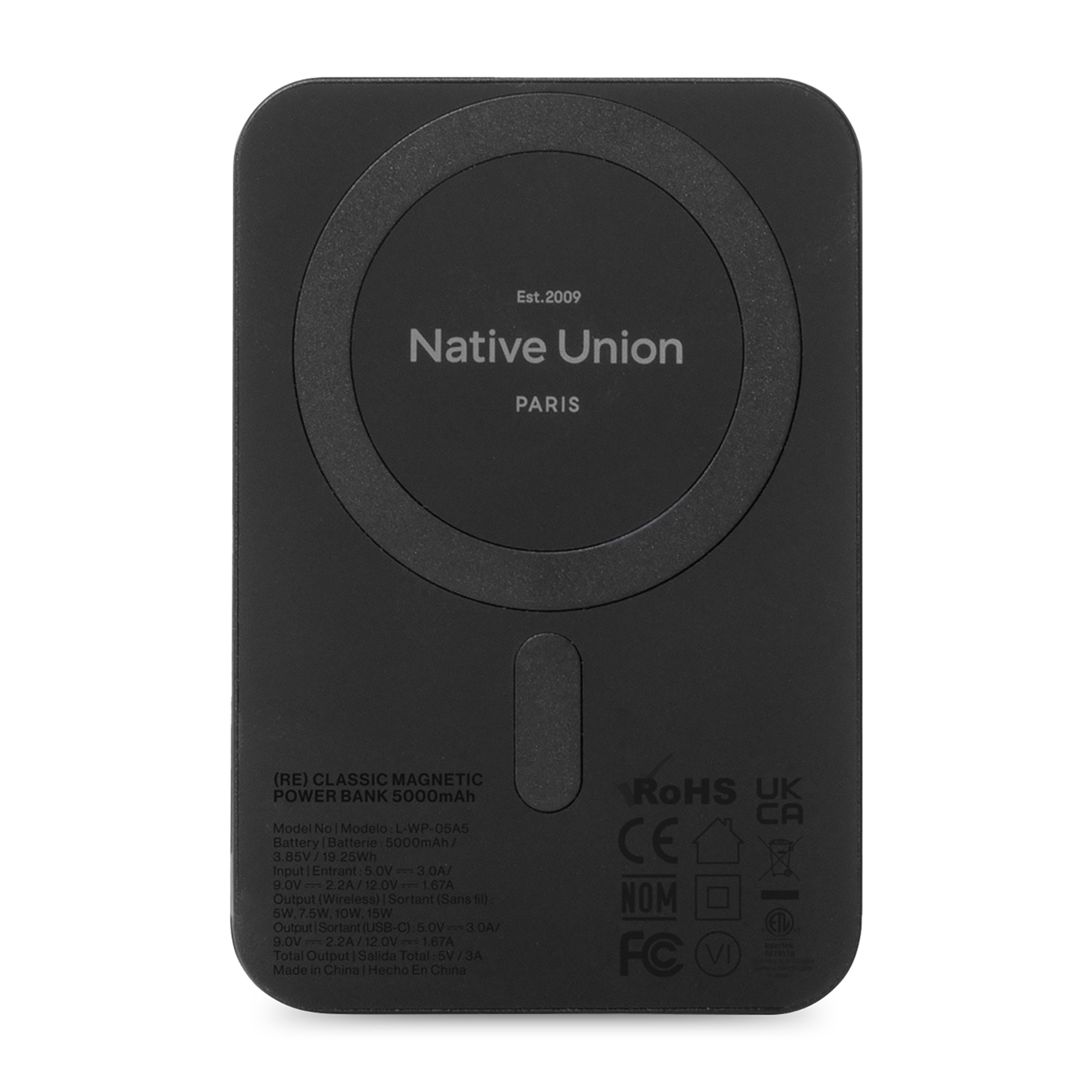 Native Union (RE)Classic Magnetic Power Bank 10000mAh 12