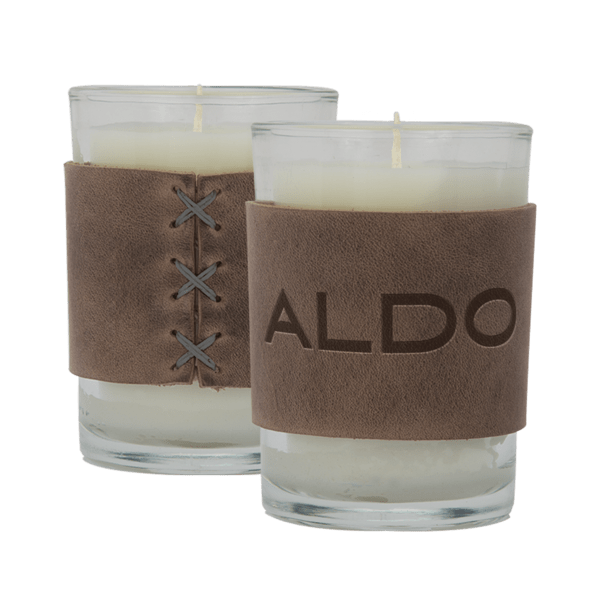 Harper 8 oz. Leather Wrapped Candle 65