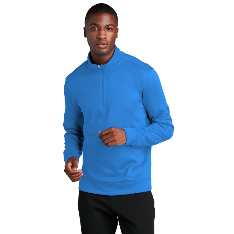 Port & Company Performance Fleece 1/4-Zip Pullover Sweatshirt., custom hoodie or sweatshirt with logo imprint 19