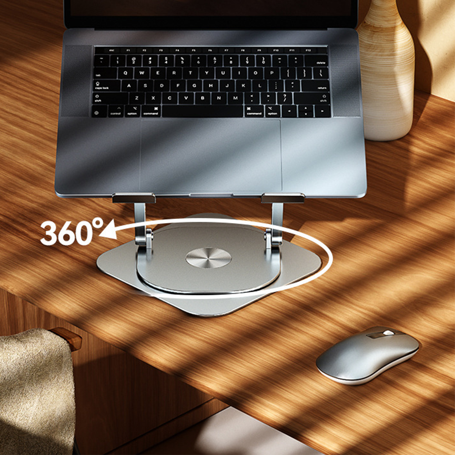 Aluminum Alloy Laptop Rotating Stand 1