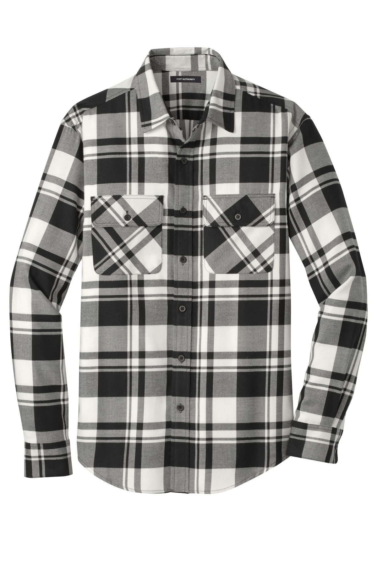 Port Authority Plaid Flannel Shirt. W668 45