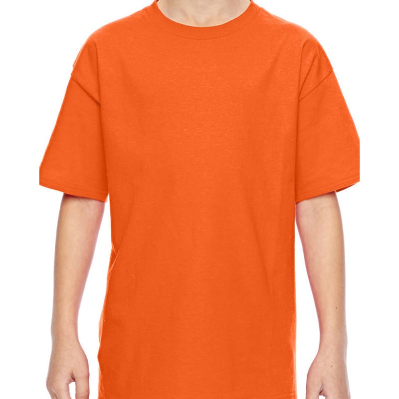 Hanes Youth 4.5 Oz., 100% Ringspun Cotton Nano-T® T-Shirt 6