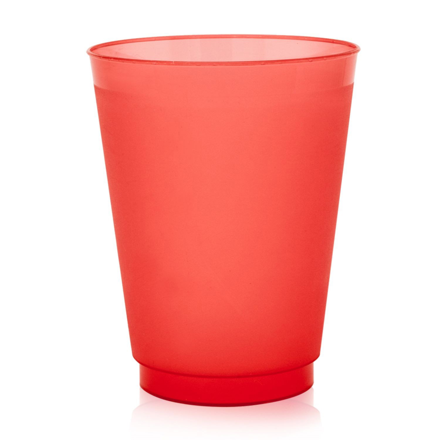 Frosted Stadium Cup w/ Flexible Plastic 16 oz. Stadium Cups