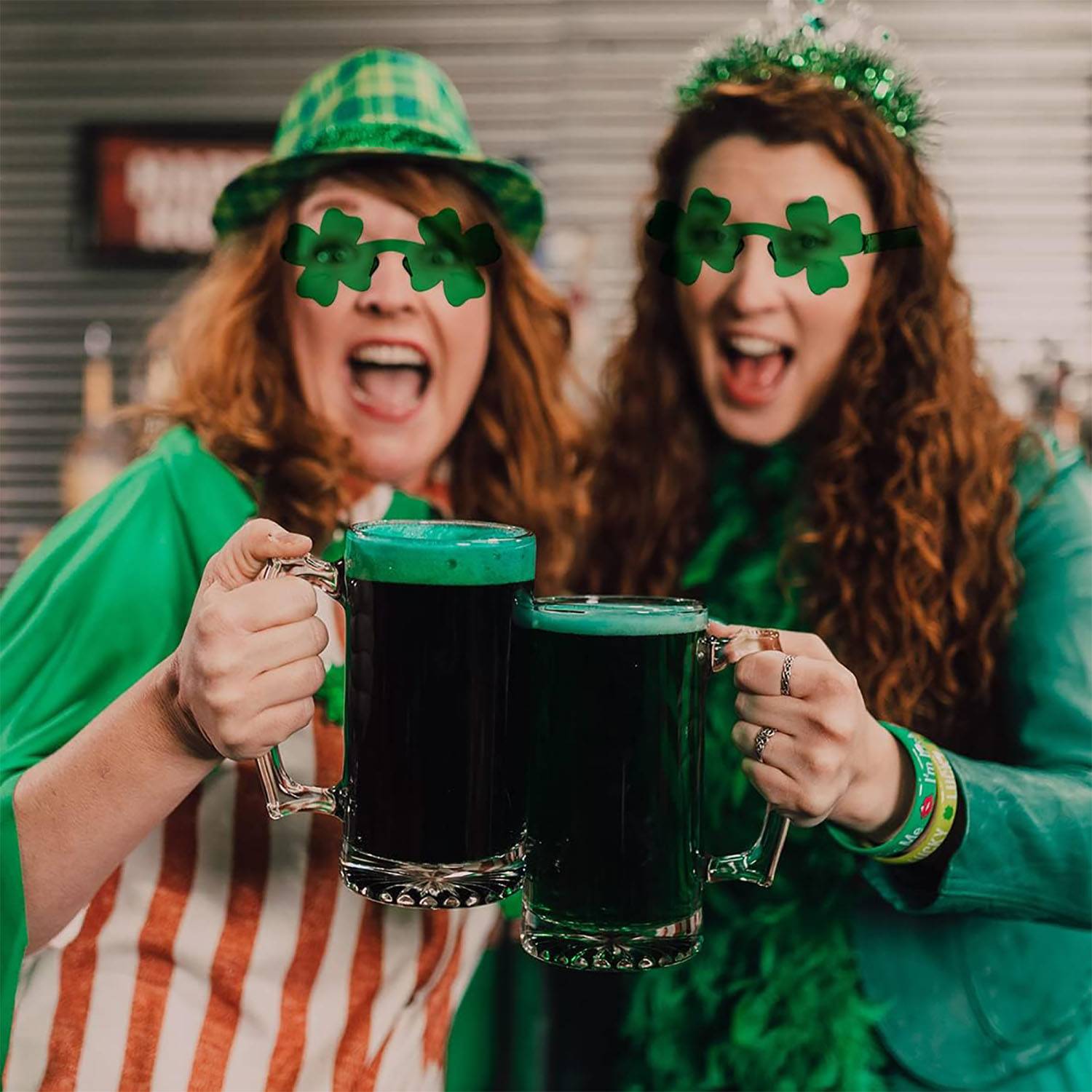 Shamrock Glasses 5