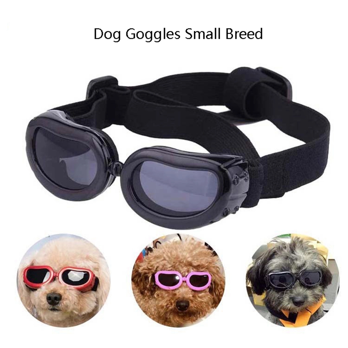 Small Dog Sunglasses Uv Protection Goggles 4