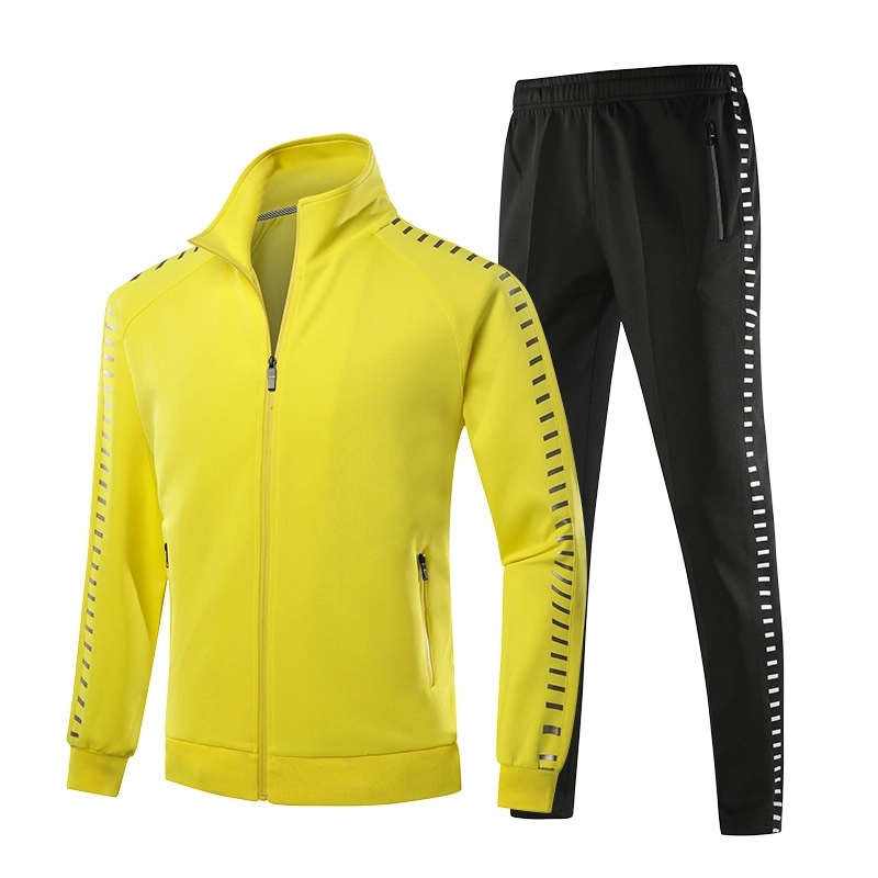 Custom Men's Tracksuit Set Full Zip Long Sleeve 3