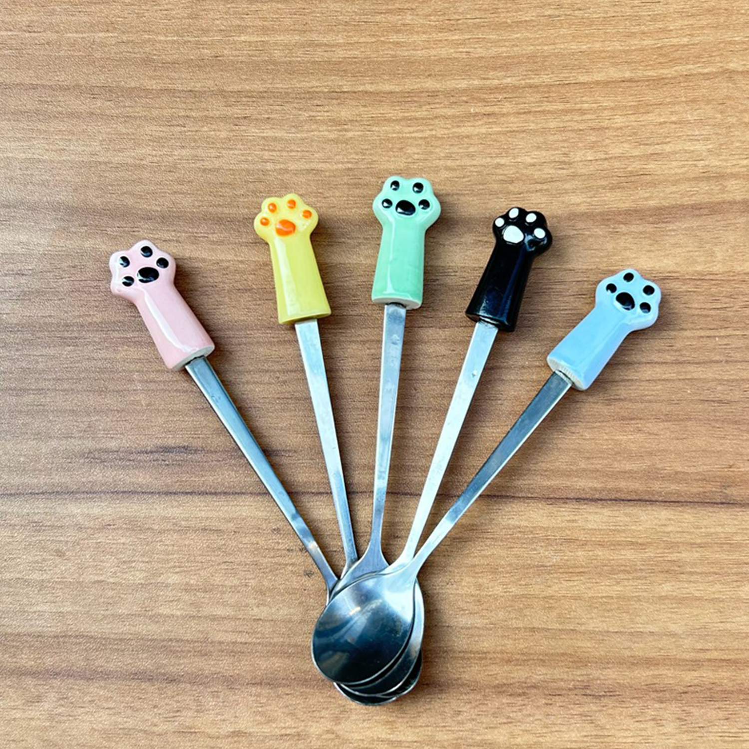Stainless Steel Cat Paw Spoon 4