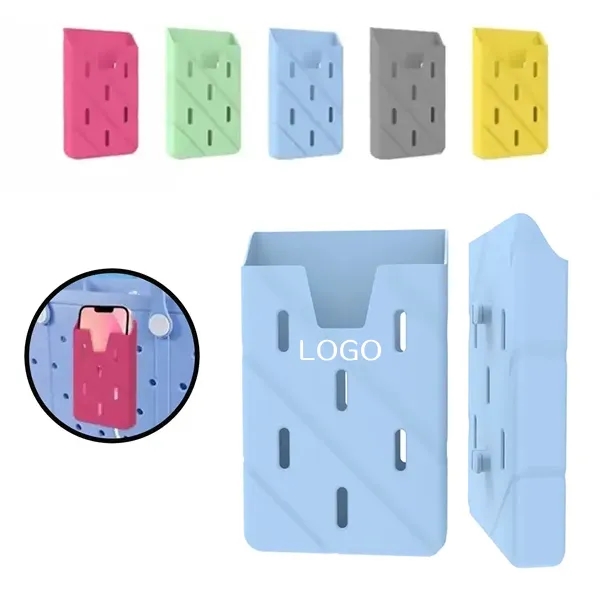 Silicone Cell Phone Holder with Beach Bag Hole Attachment 3