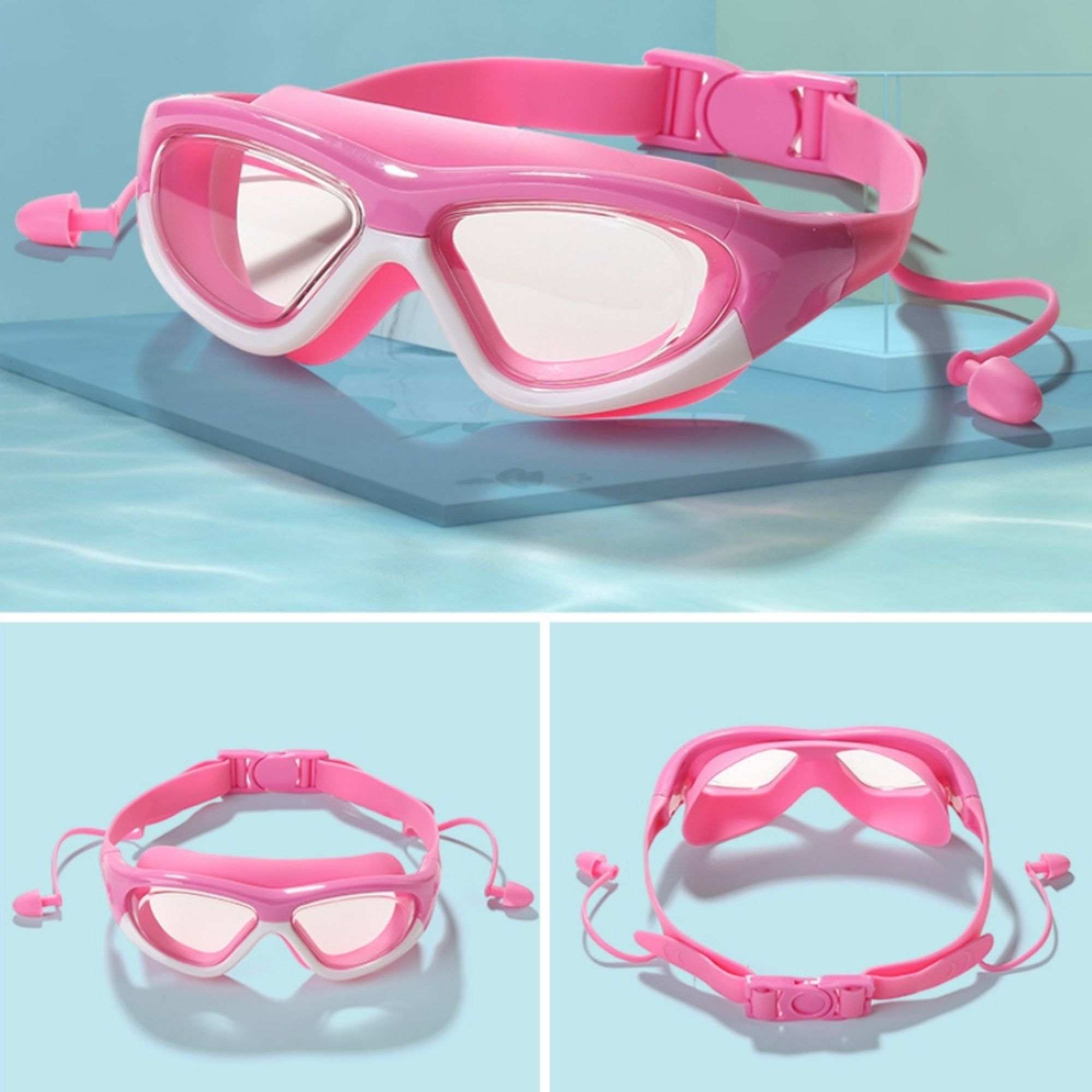 Adjustable Goggles Swimming For Kids 3