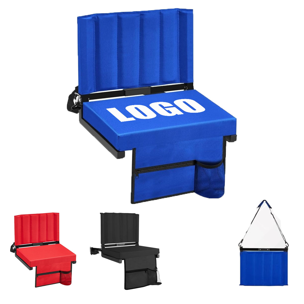 Portable Stadium Seat with Back Support 1