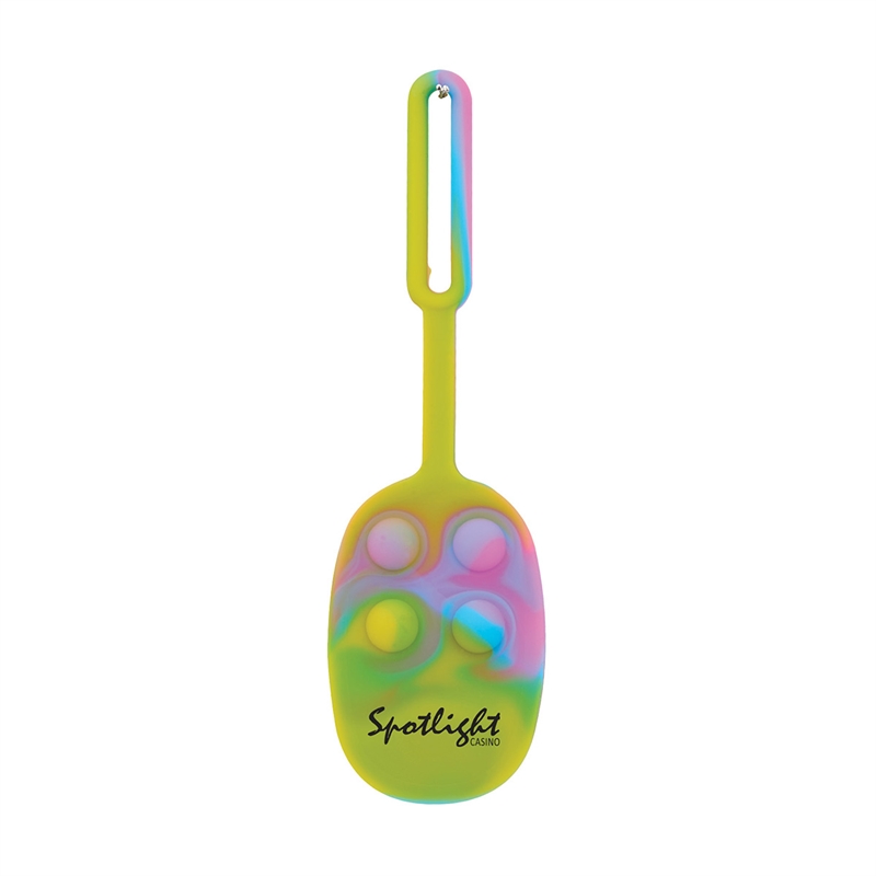 Momo Push Pop Silicone Luggage Tag 27