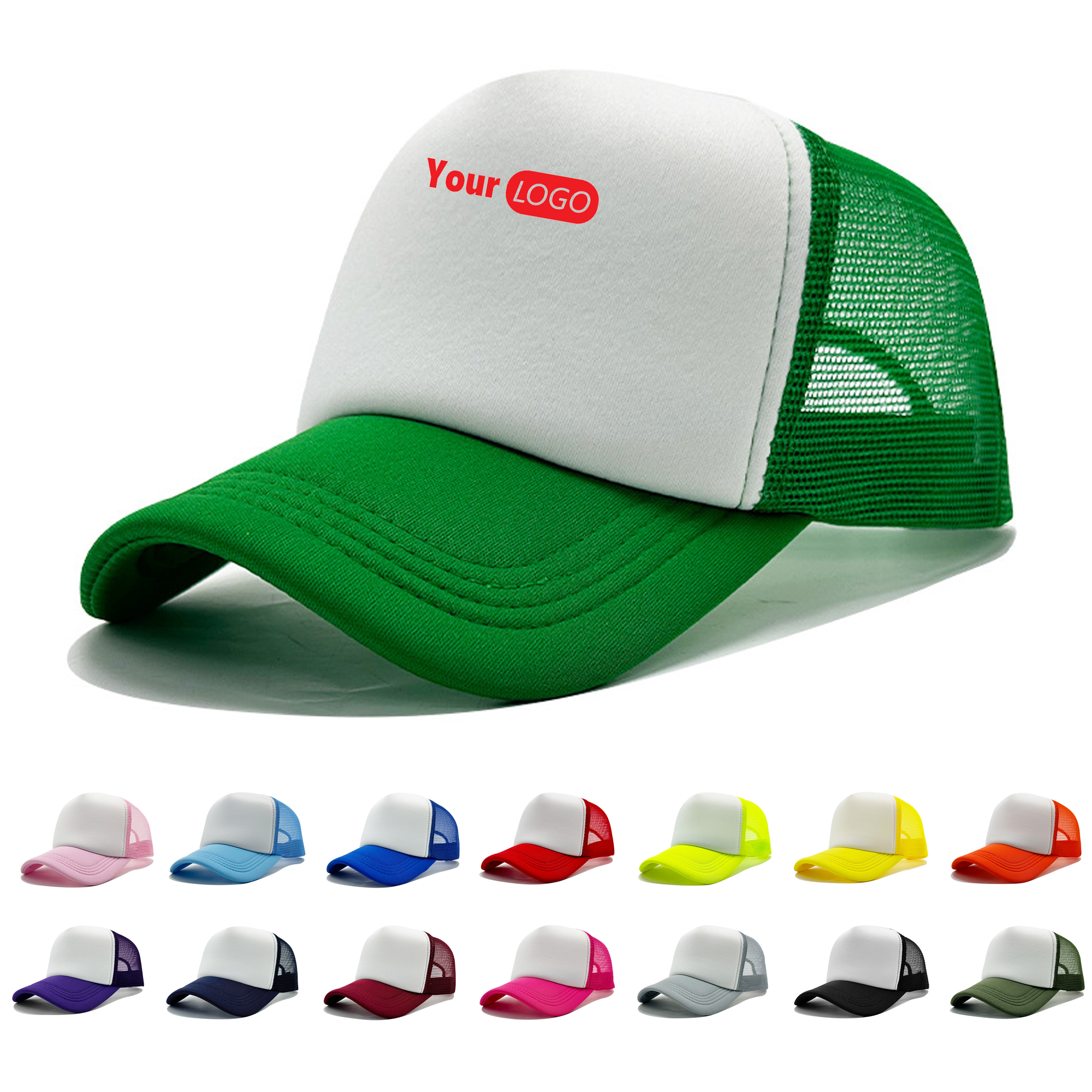 Foam-Padded Mesh Sports Cap 1