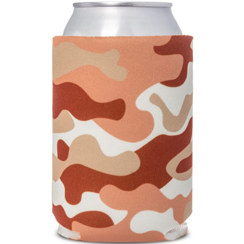 Custom Colored Camo Foam Collapsible Coolies, custom koozie with logo imprint 6