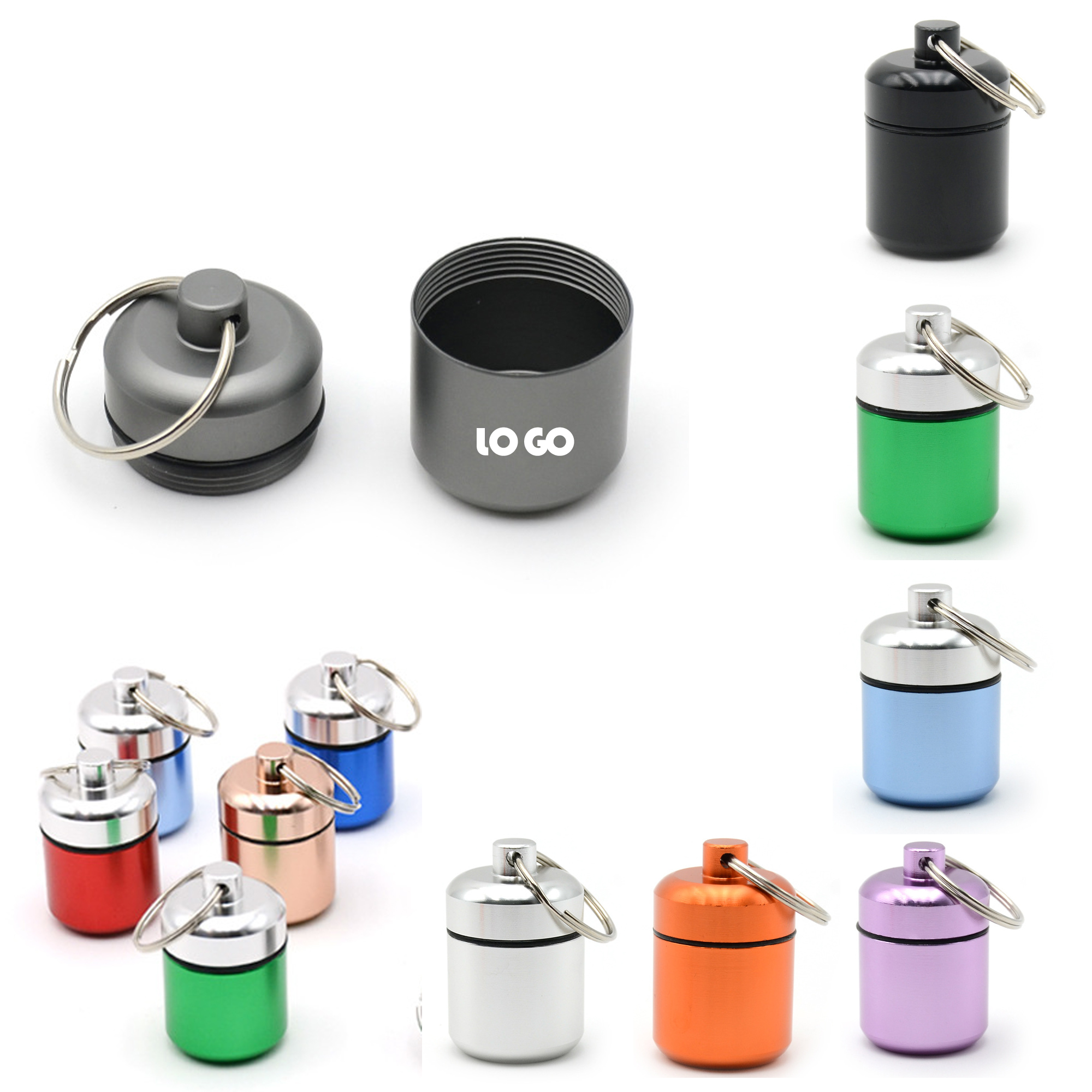 Small Portable Metal Canister 2