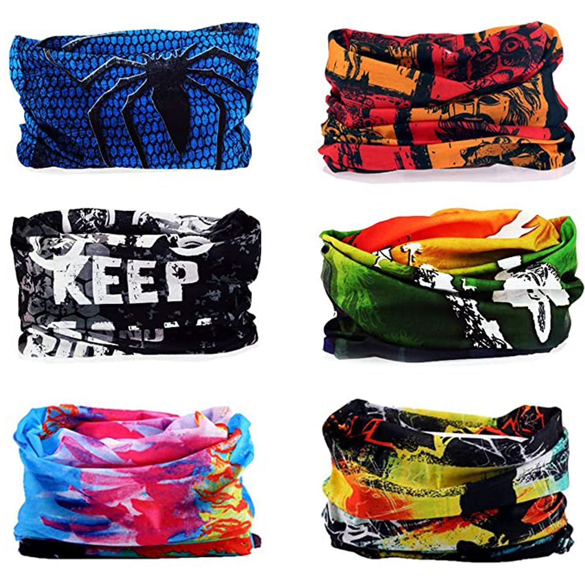 Multifunctional Seamless Headwear Magic Scarf 2