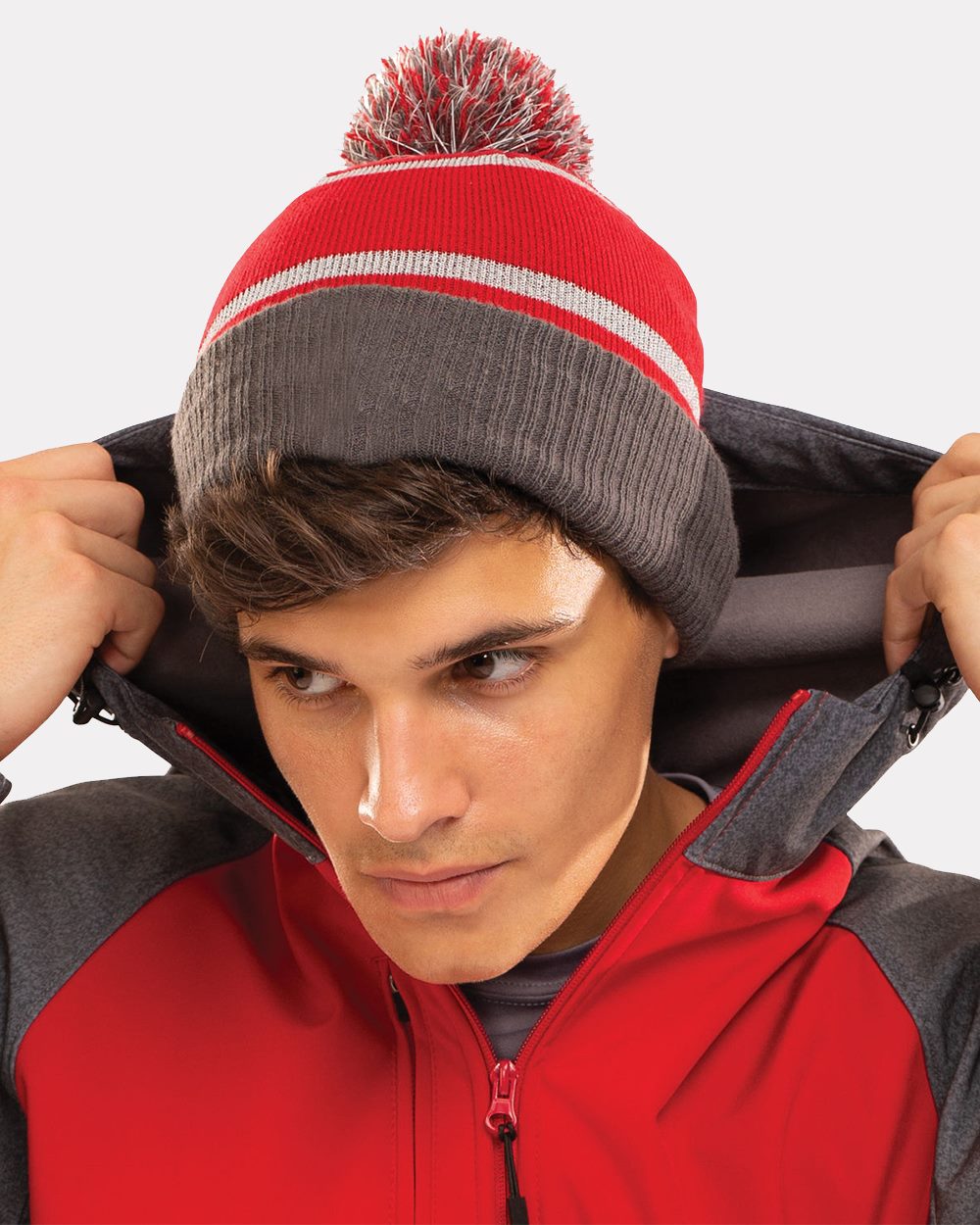 8 1/2" Reflective Knit Beanie - 223816 3