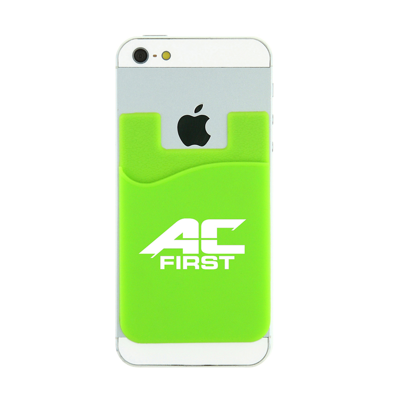 Iposh Smart Phone Card Wallet (Lime Green) 3