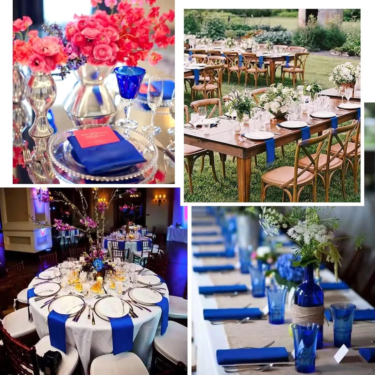 Custom 17x17 Satin Napkins Bulk Wholesale for Weddings Events Banquets 3