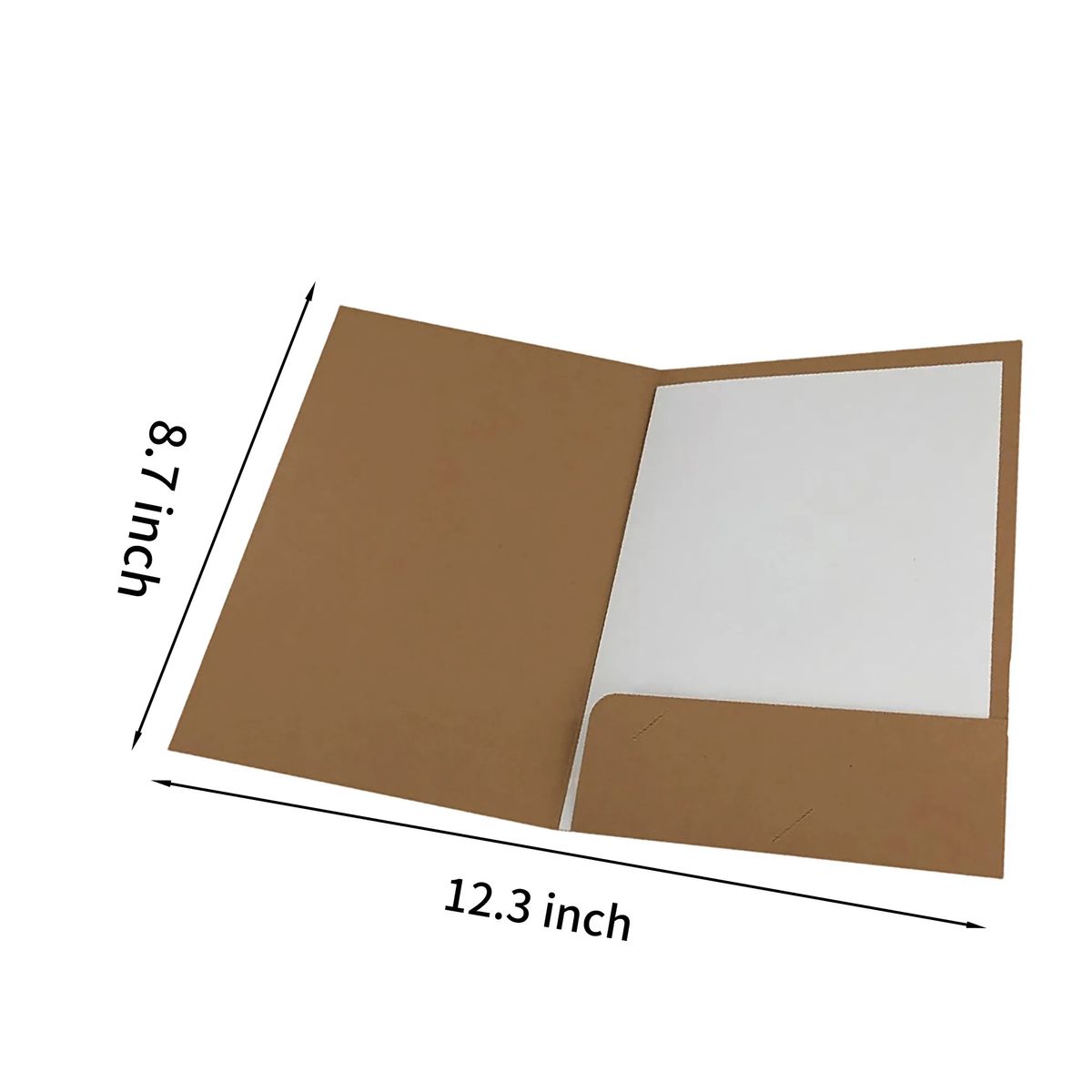 A4 Cardboard Folder Paperboard Clips 5