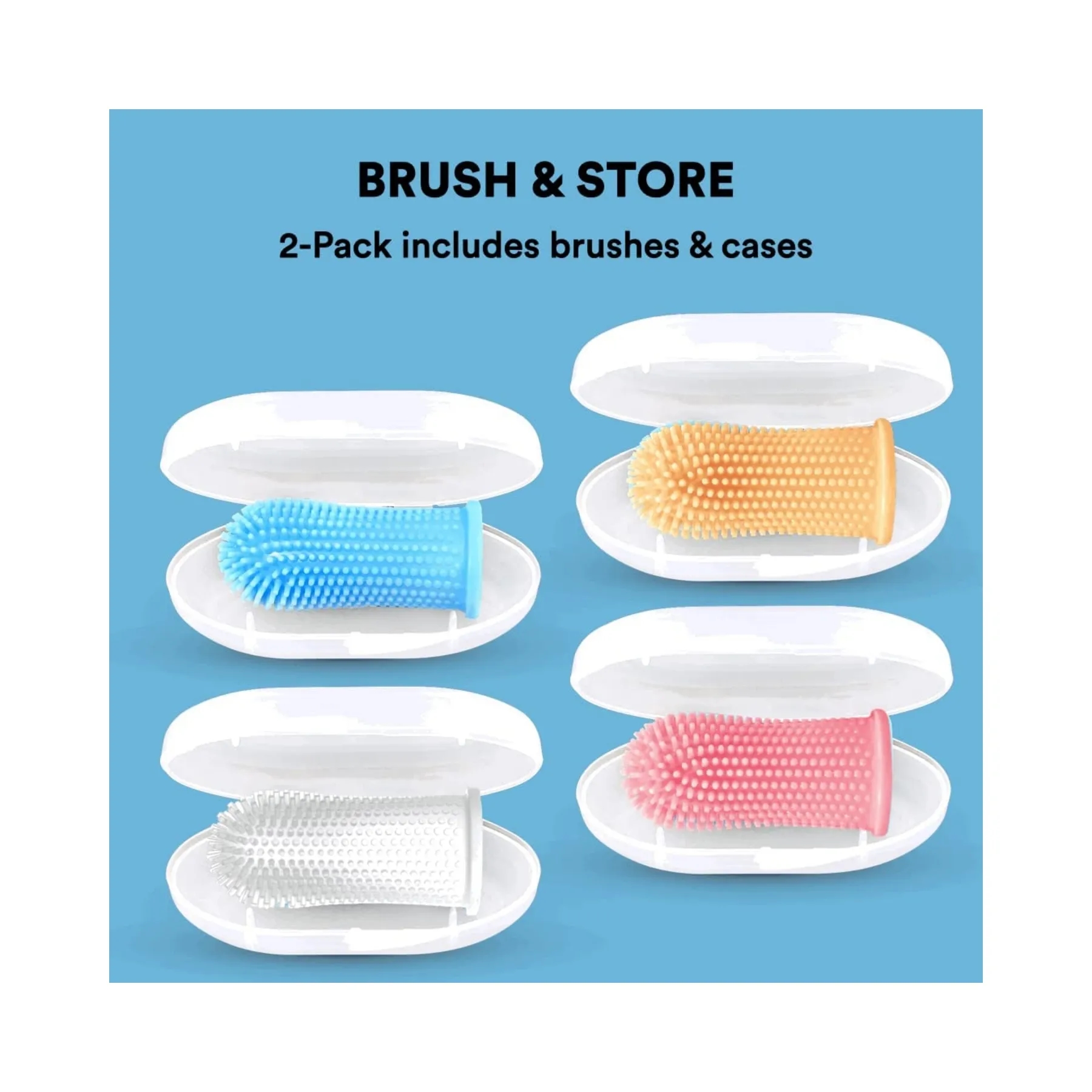 Pet Finger Tooth Brush 2