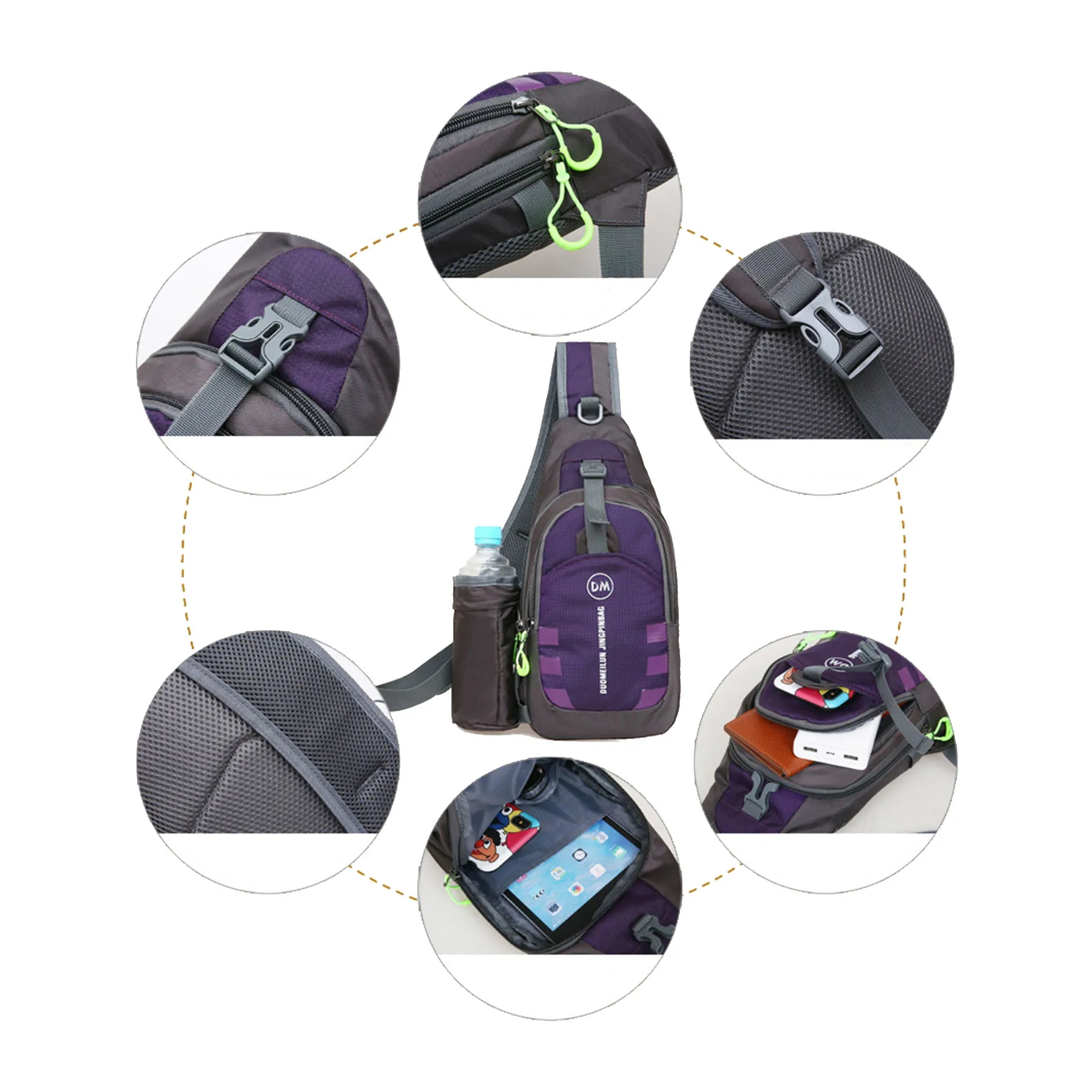 Nylon Sports Crossbody Bag 5