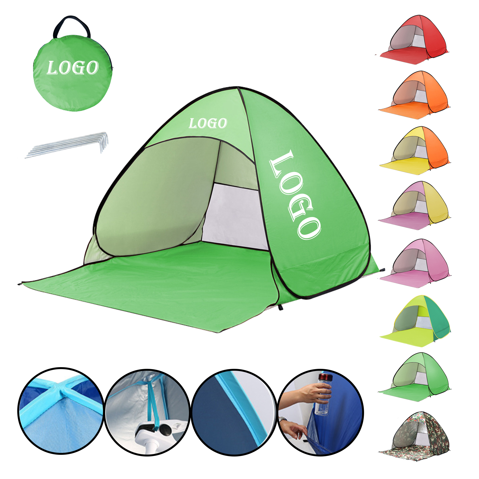 MOQ10 Dog Friendly Beach Cabana 2