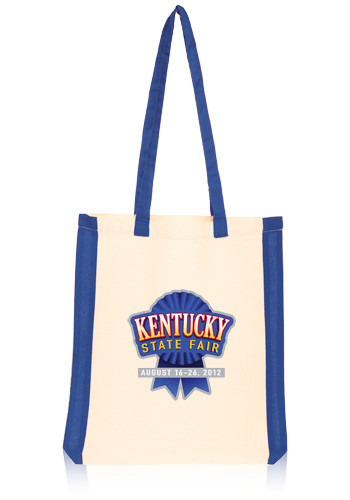 Side Stripes Cotton Tote Bags 15