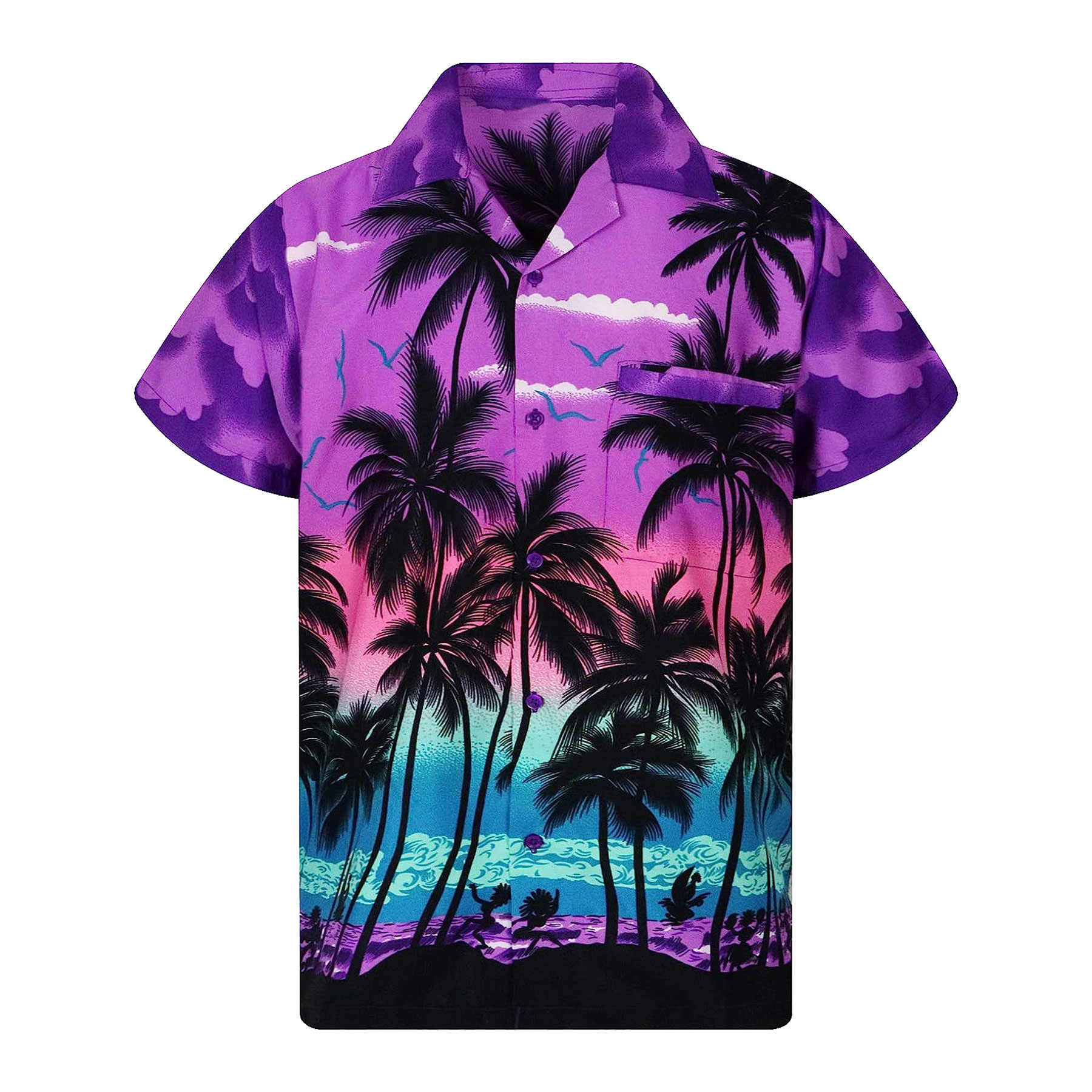 Mens Hawaiian Short Sleeve Shirt 5