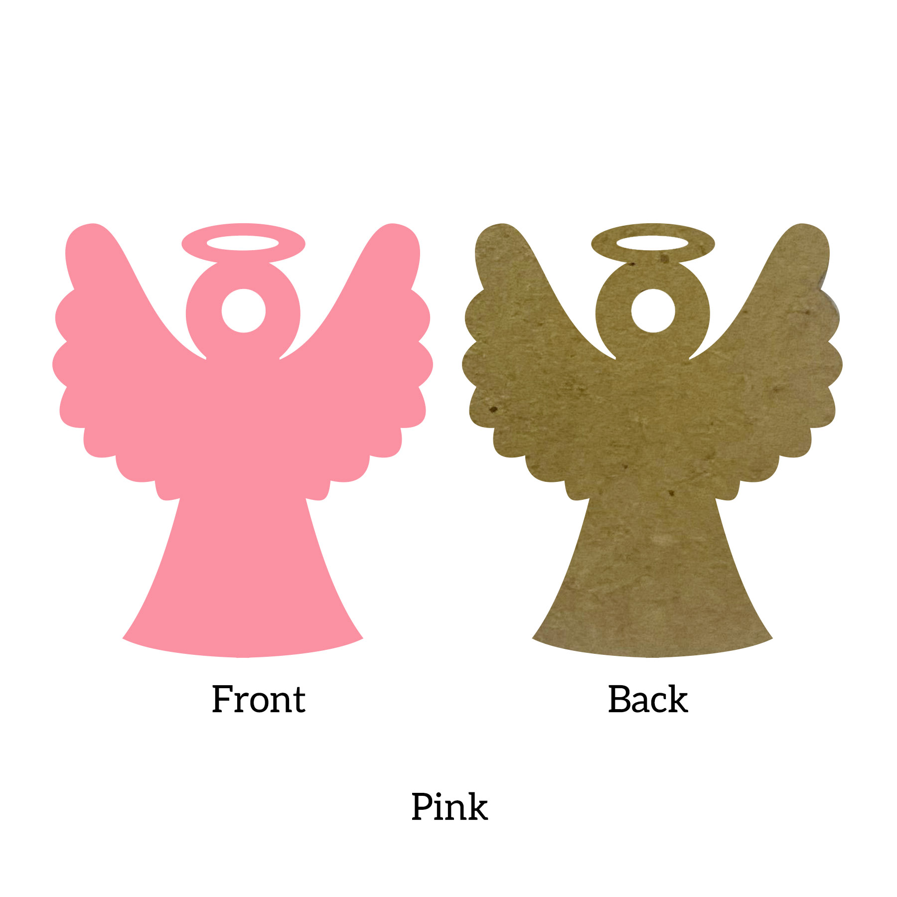Free Shipping Solid Color Christmas Ornament - Angel 5