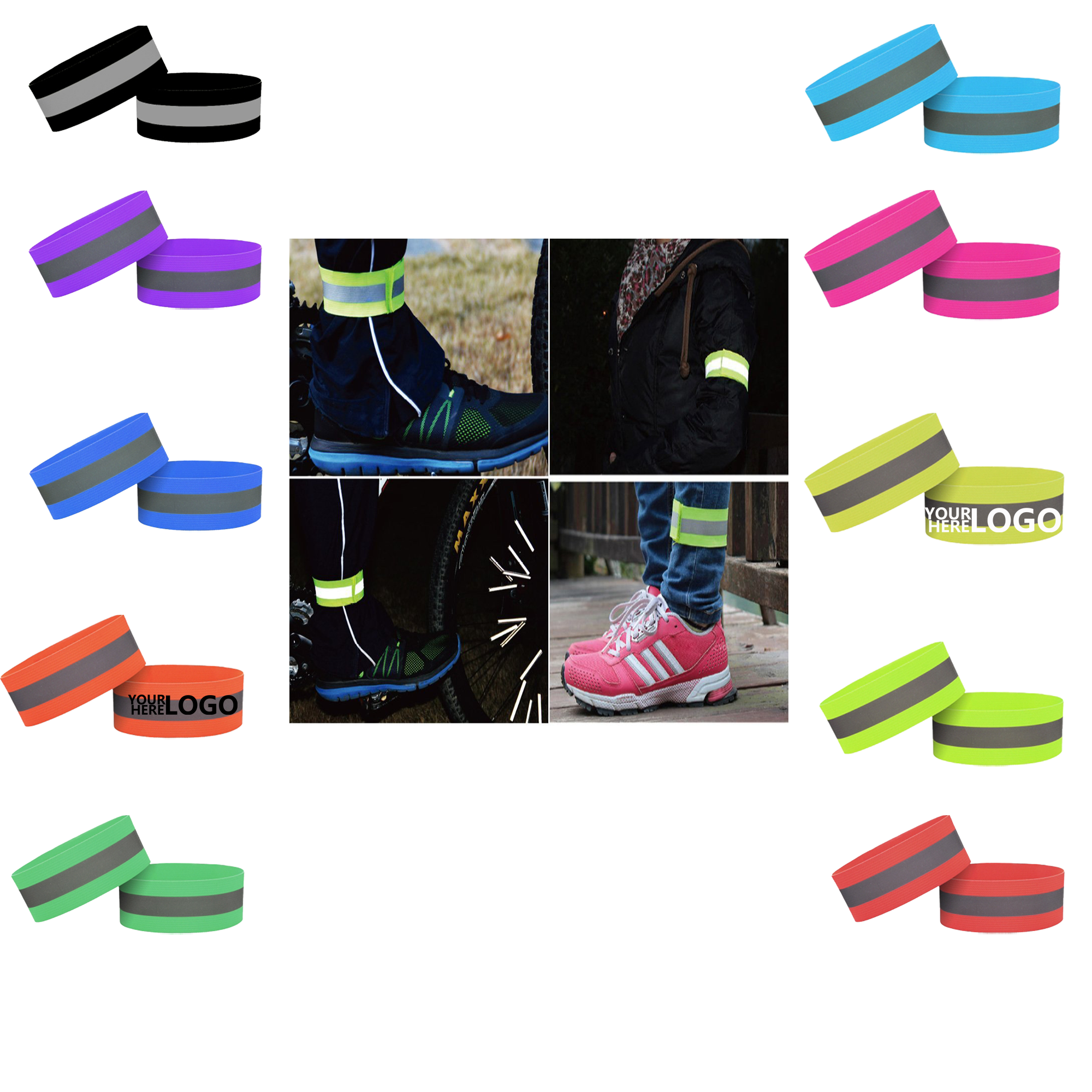 Reflective Stretch Wrist Band 2