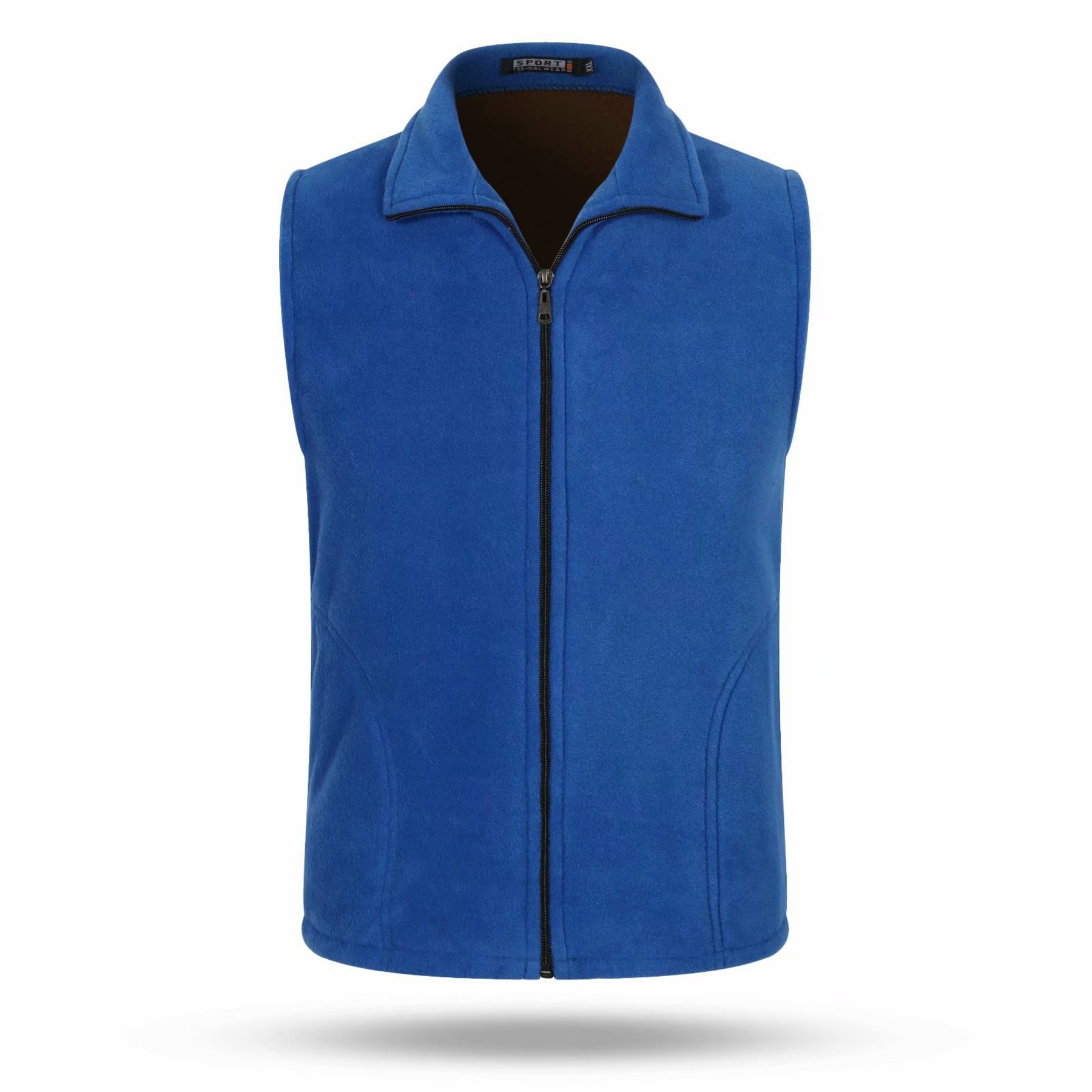 Full Zip Polar Fleece Vest 7