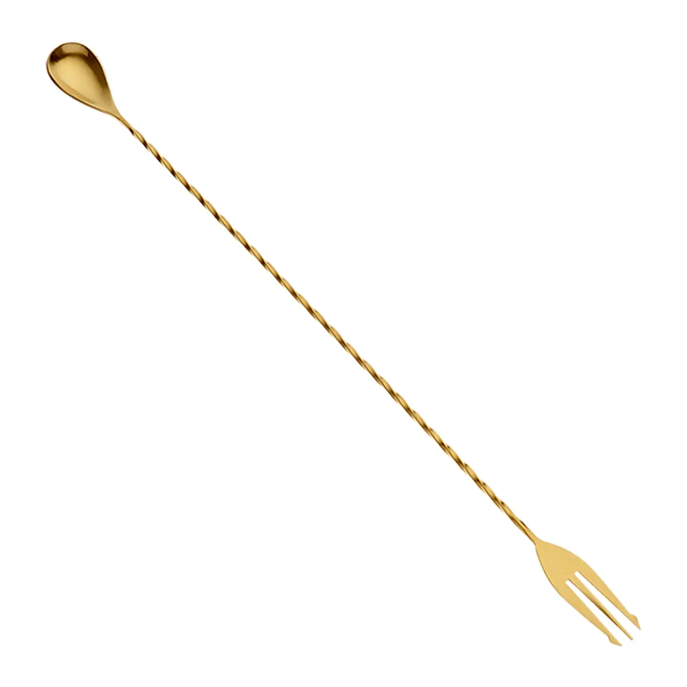 40 cm Bar Spoon with Fork End 8