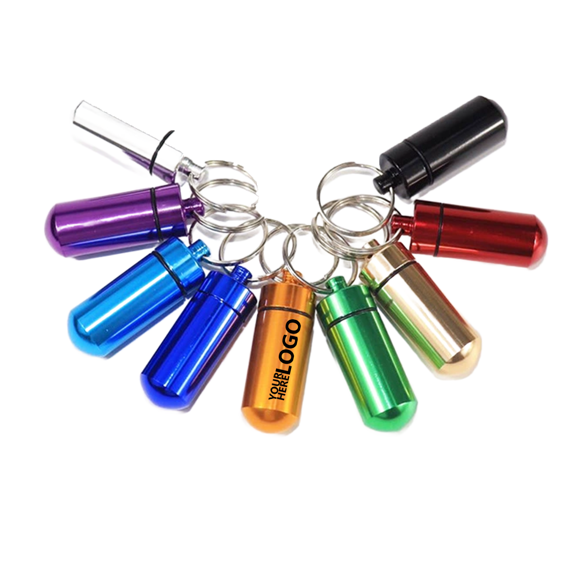 Outdoor Aluminum Alloy Pill Bottle 1